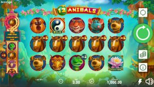 Игровой автомат 12 animals (12 животных)