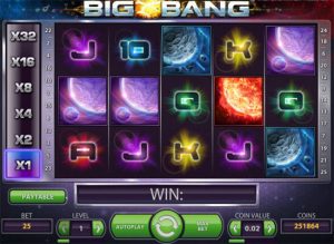 Игровой автомат Big Bang (Большой взрыв)