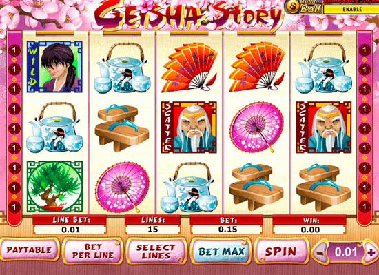 Игровой автомат Geisha Story (История Гейши)