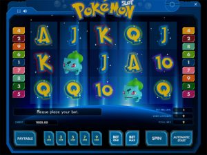 Игровой автомат Pokemon Slot (Покемон)