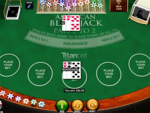 Игровой автомат American Blackjack (Американский блэкджек)