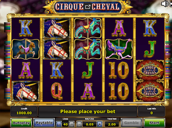 Игровой автомат Cirque du Cheval (Карусель с Лошадками)